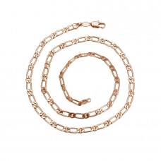 Apzeltīta ķēdīte ar klasisku pinumu